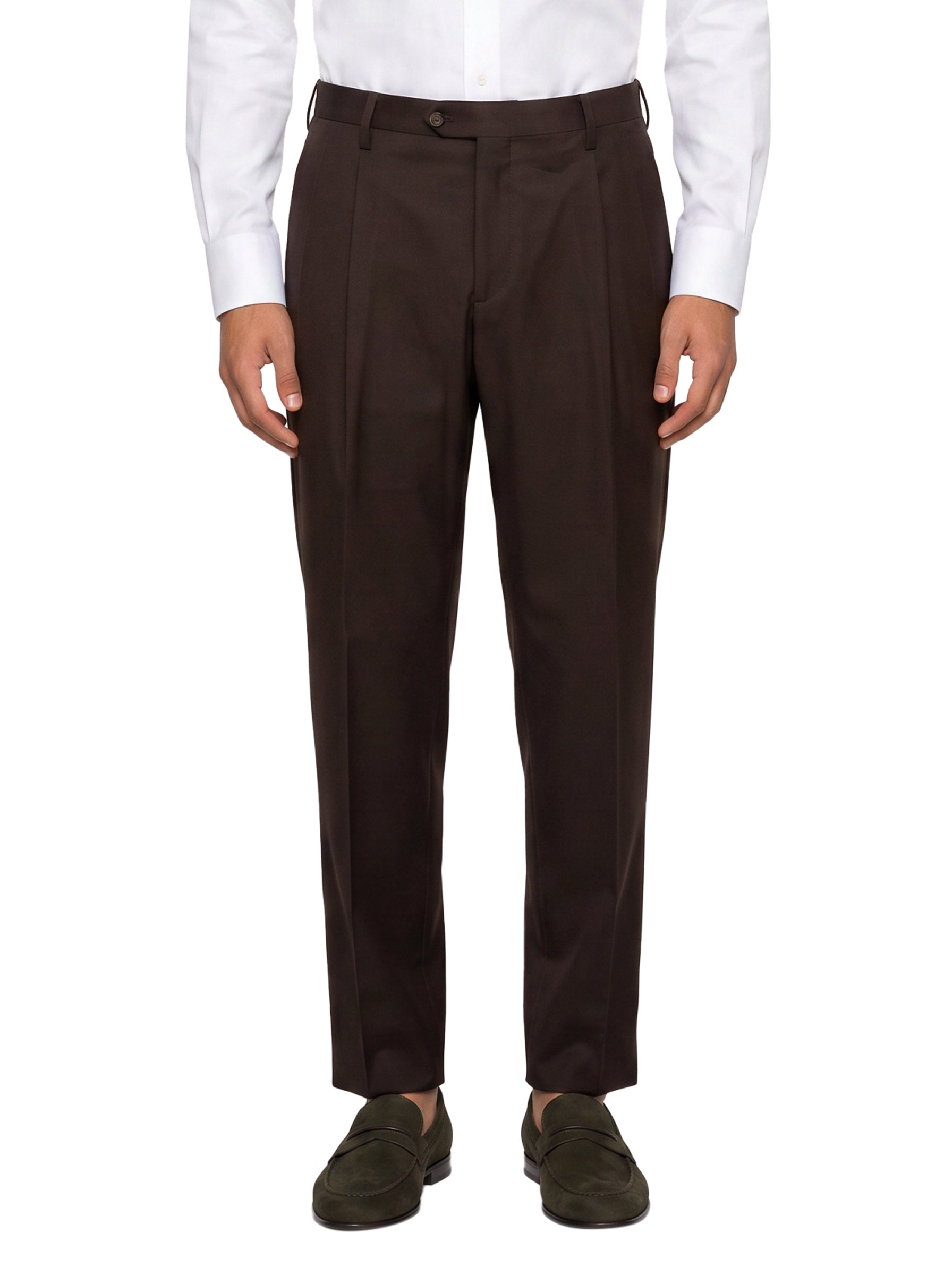 Pantaloni Arno in marrone 