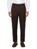 Pantaloni Arno in marrone