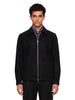 Giacca Bill con zip in nero