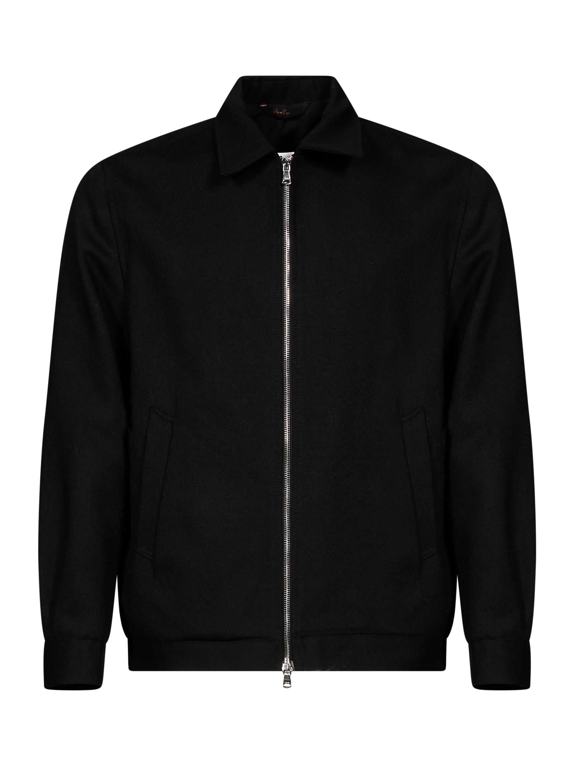 Giacca Bill con zip in nero 