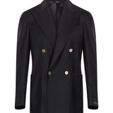 Giacca doppiopetto Blanchette in nero 