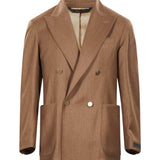 Giacca doppiopetto Blanchette in marrone 