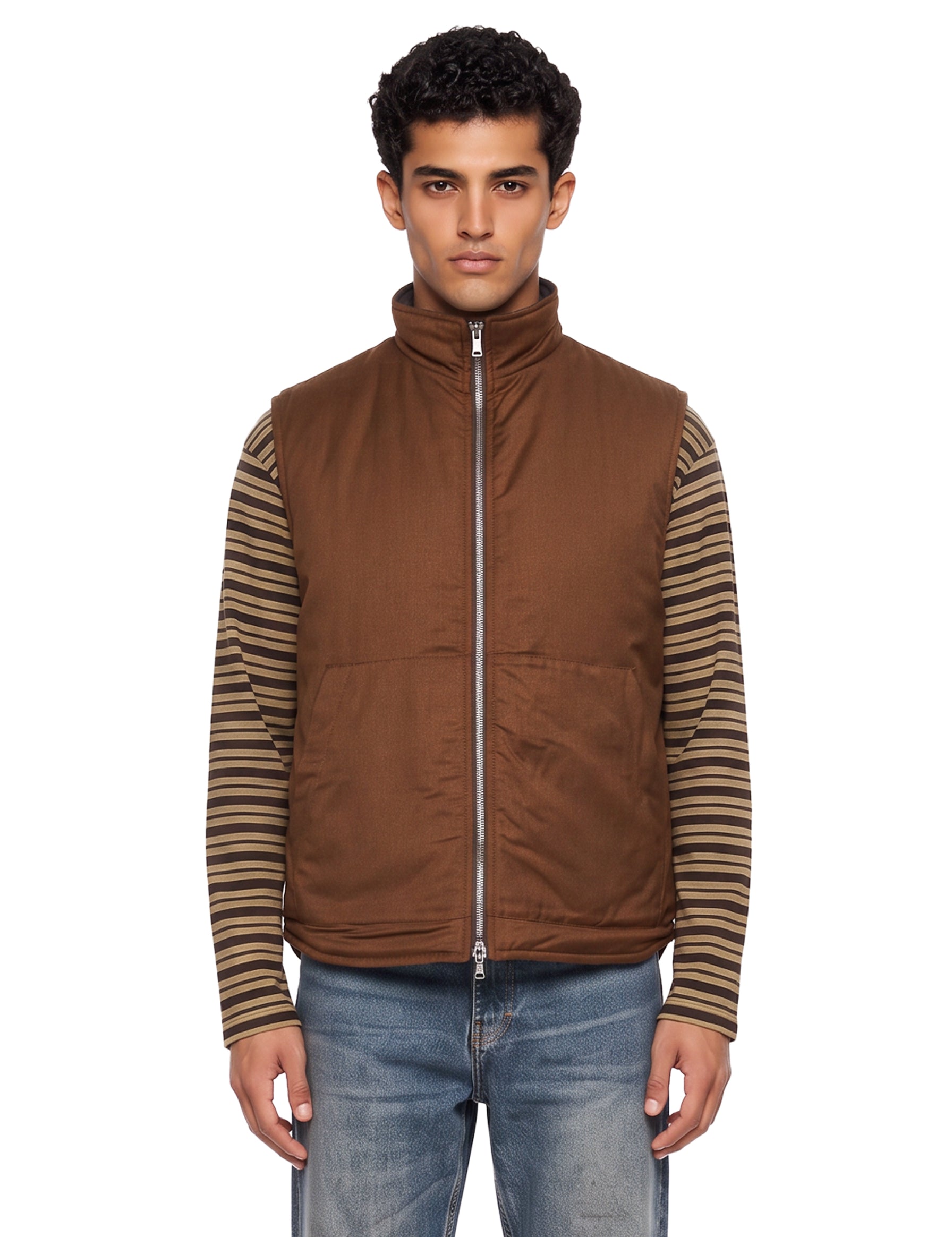 Gilet Jackson double face multicolor 