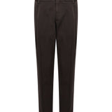 Pantaloni a gamba dritta in marrone 