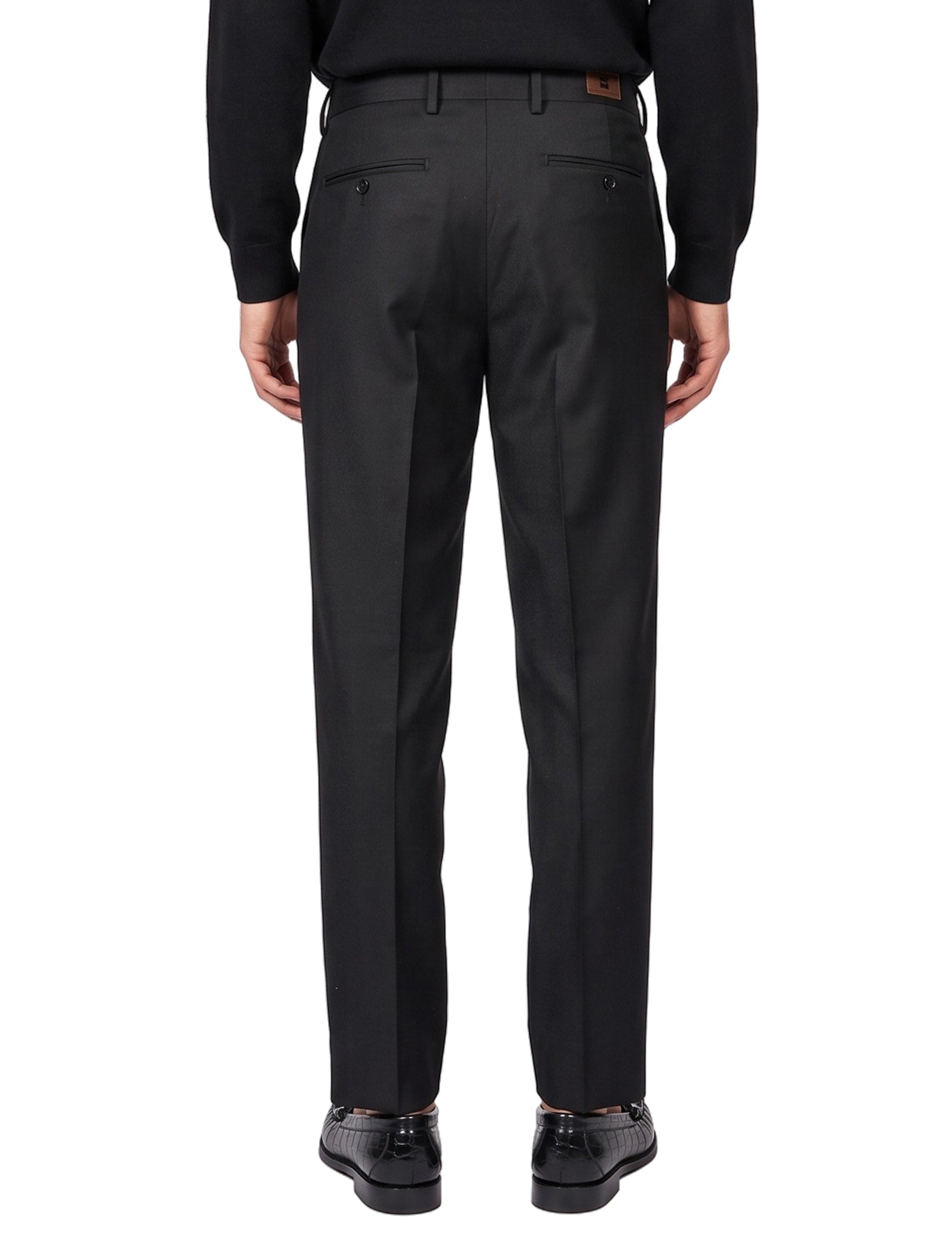 Pantaloni Manhattan in nero 