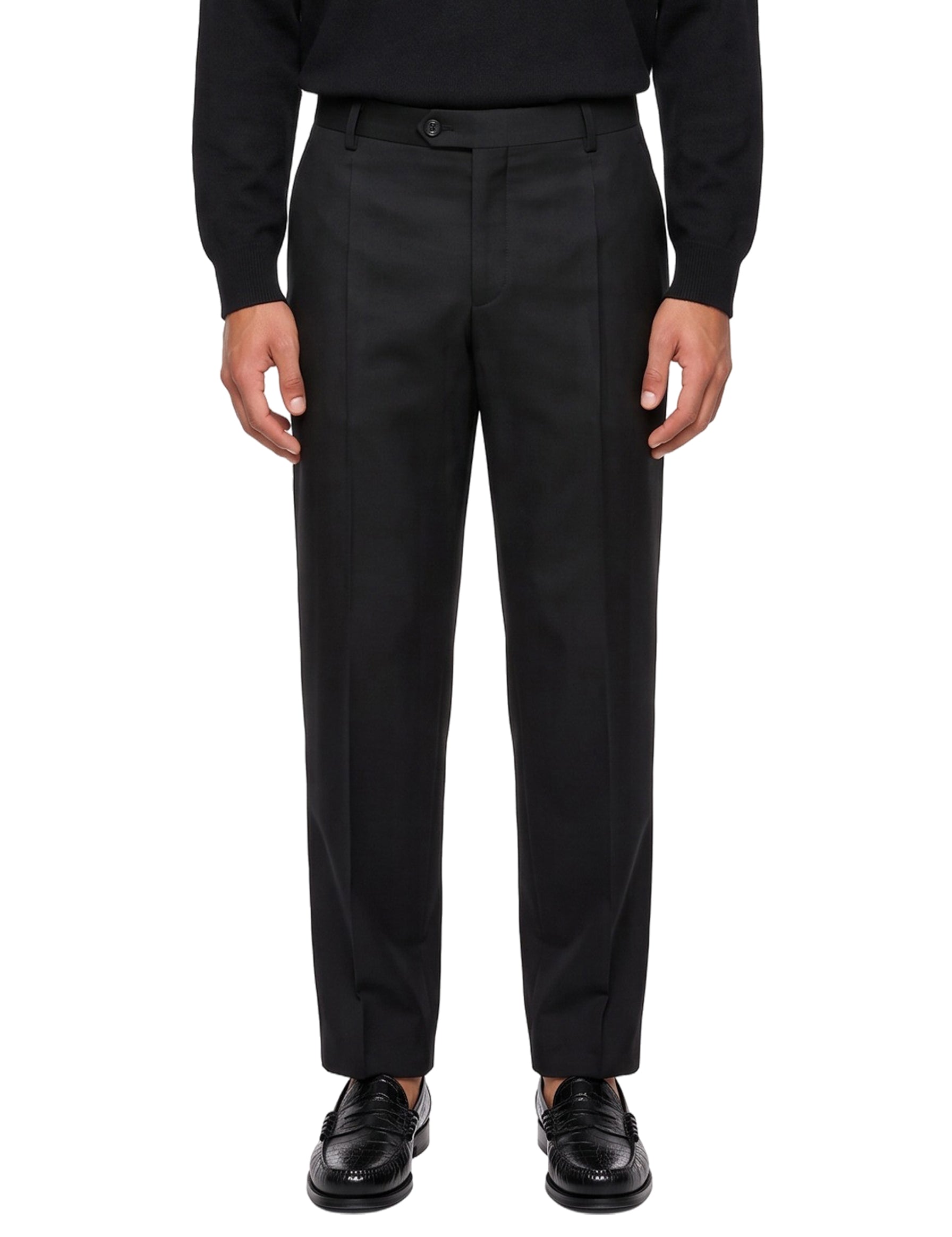 Pantaloni Manhattan in nero 