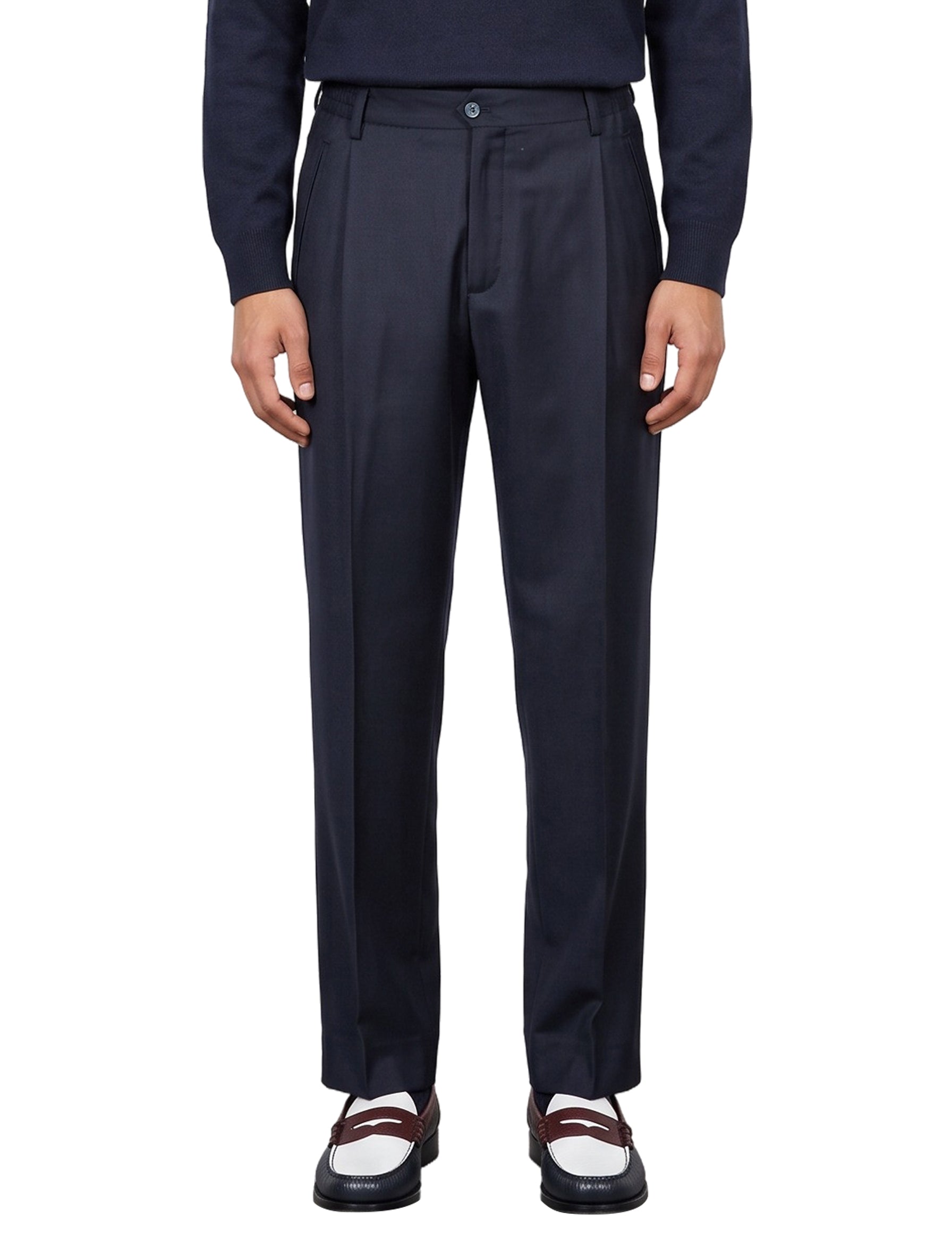 Pantaloni Manhattan in blu 