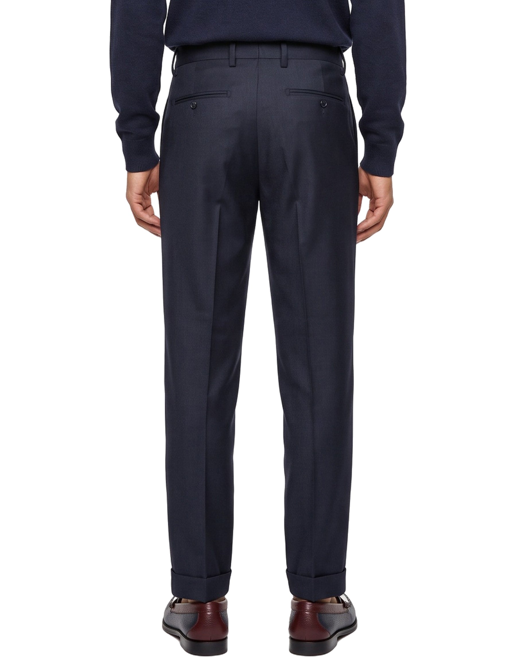 Pantaloni Manhattan in blu 