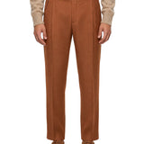 Pantaloni Manhattan in marrone 