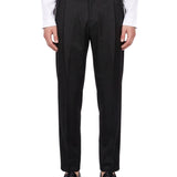 Pantaloni Manhattan in nero 