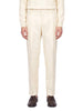Pantaloni Manhattan in avorio
