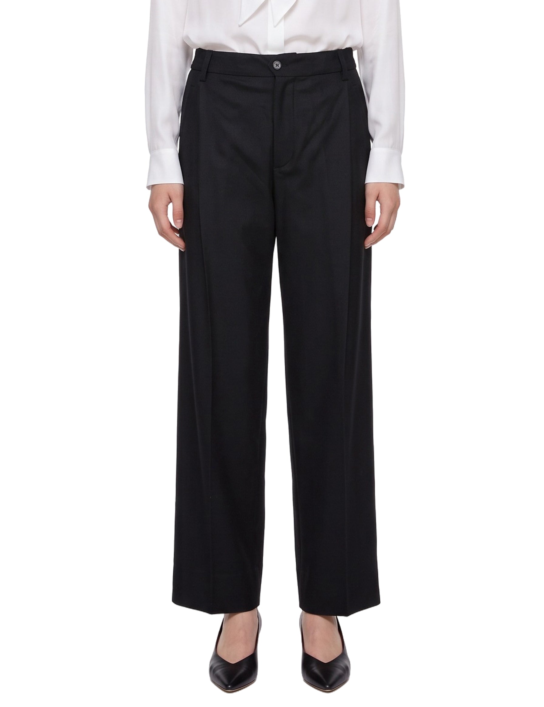 Pantaloni Manhattan in nero 