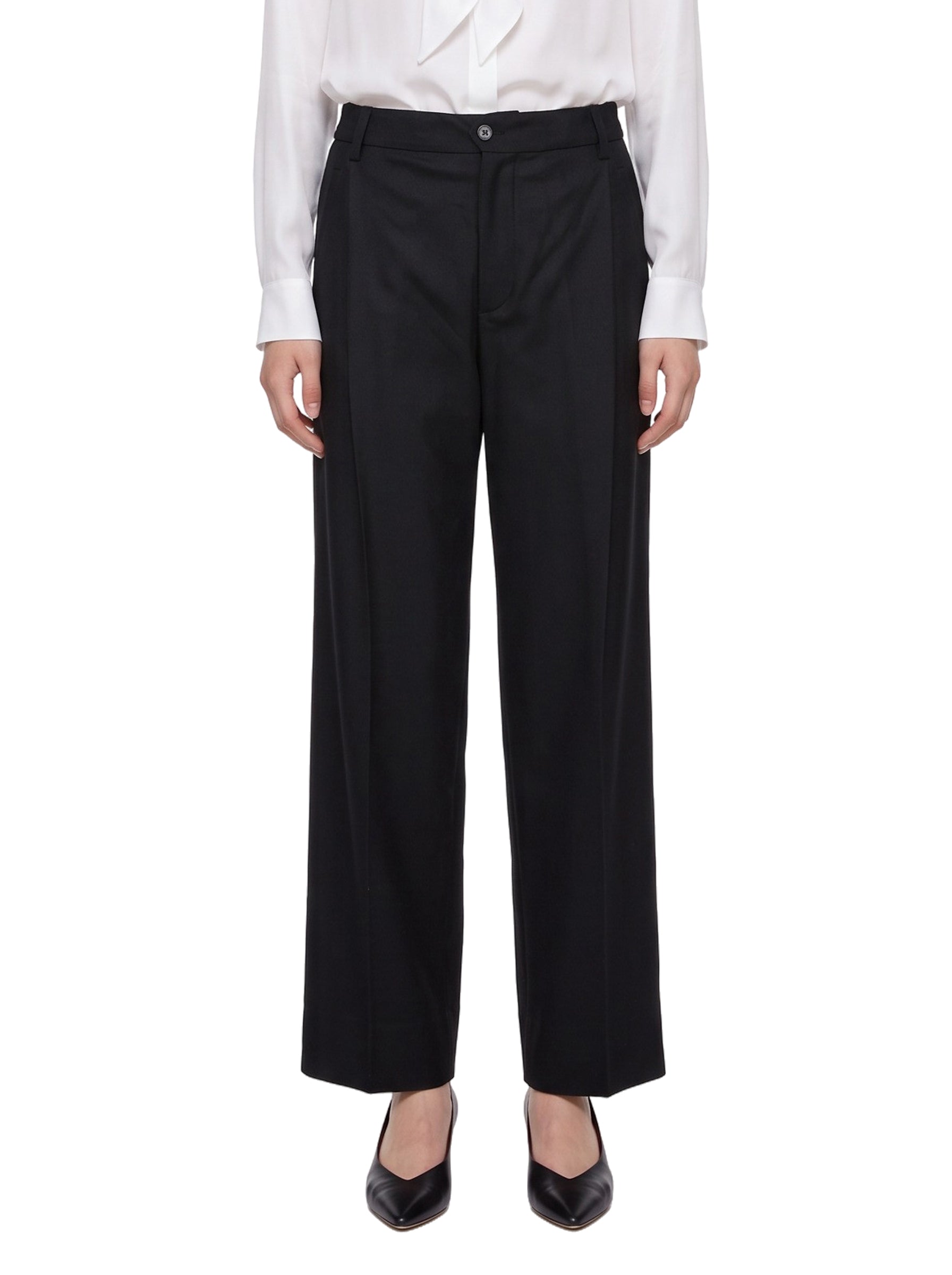 Pantaloni Manhattan in nero 