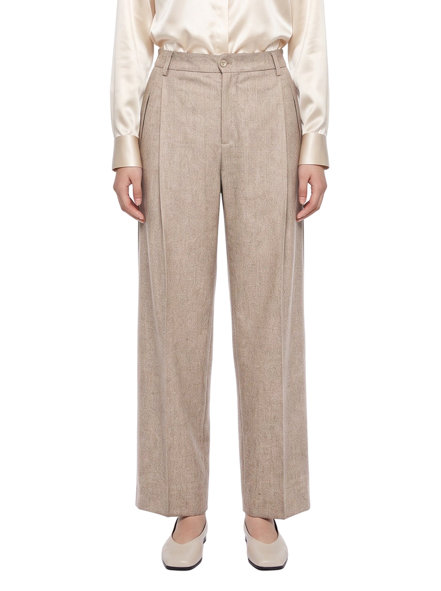 Pantaloni Manhattan in beige 