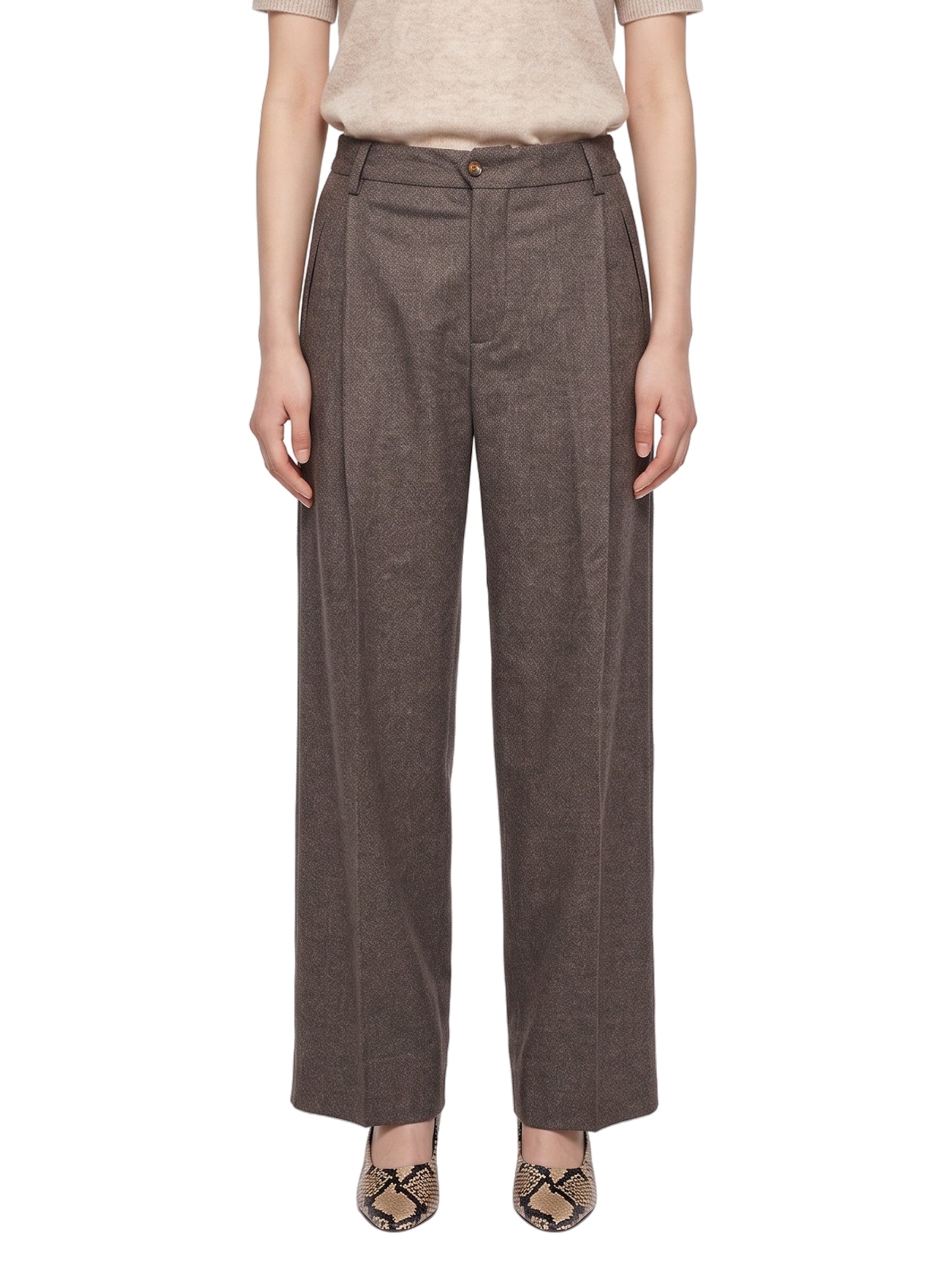 Pantaloni Manhattan in marrone 