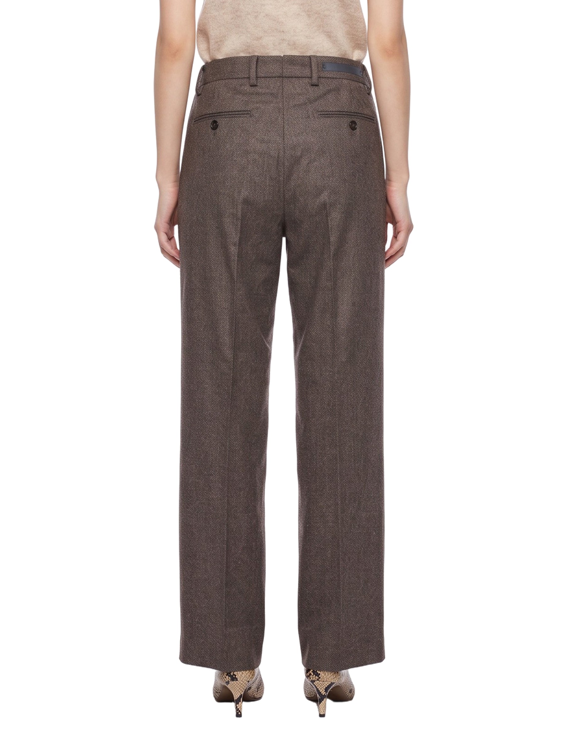 Pantaloni Manhattan in marrone 