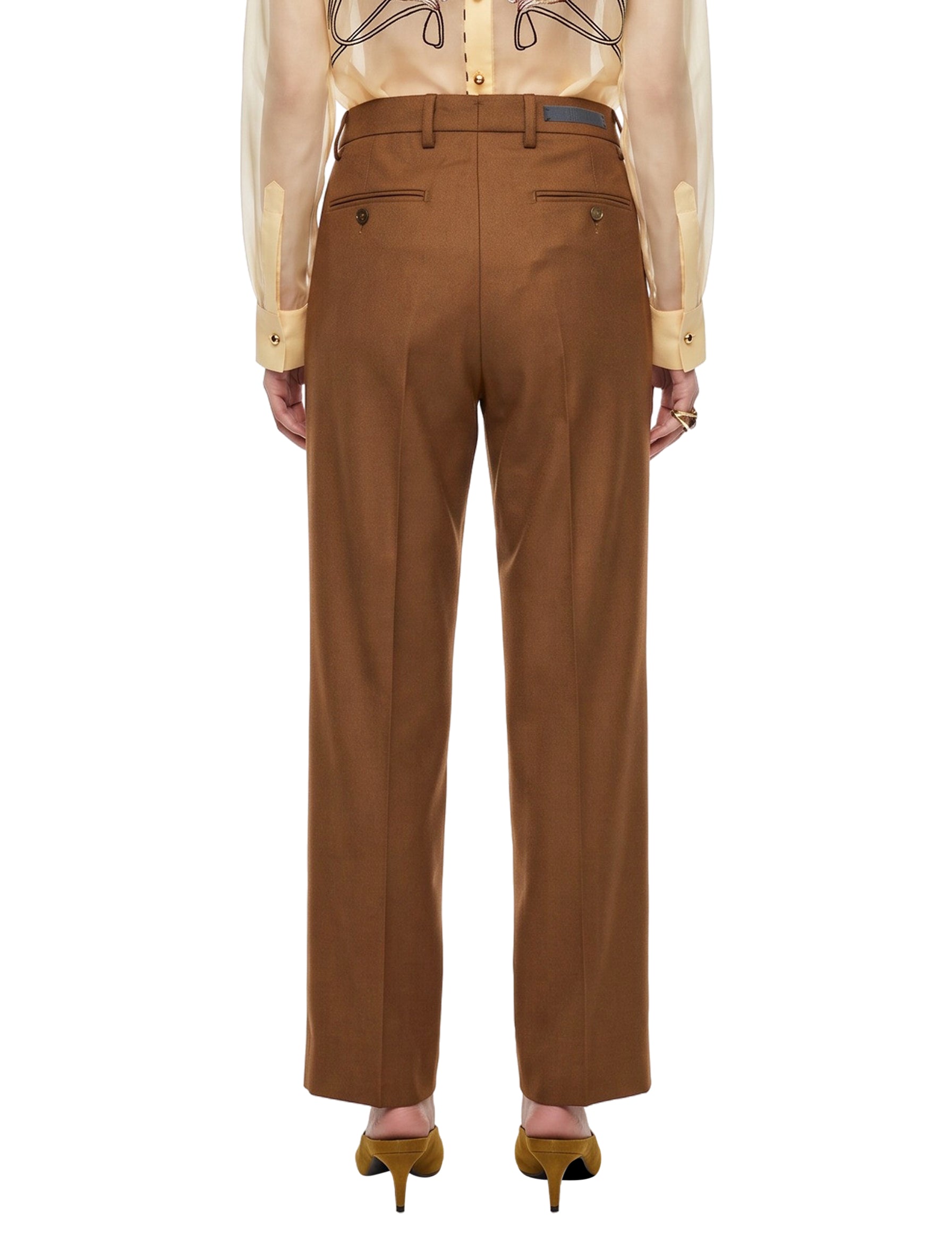 Pantaloni Manhattan in marrone 