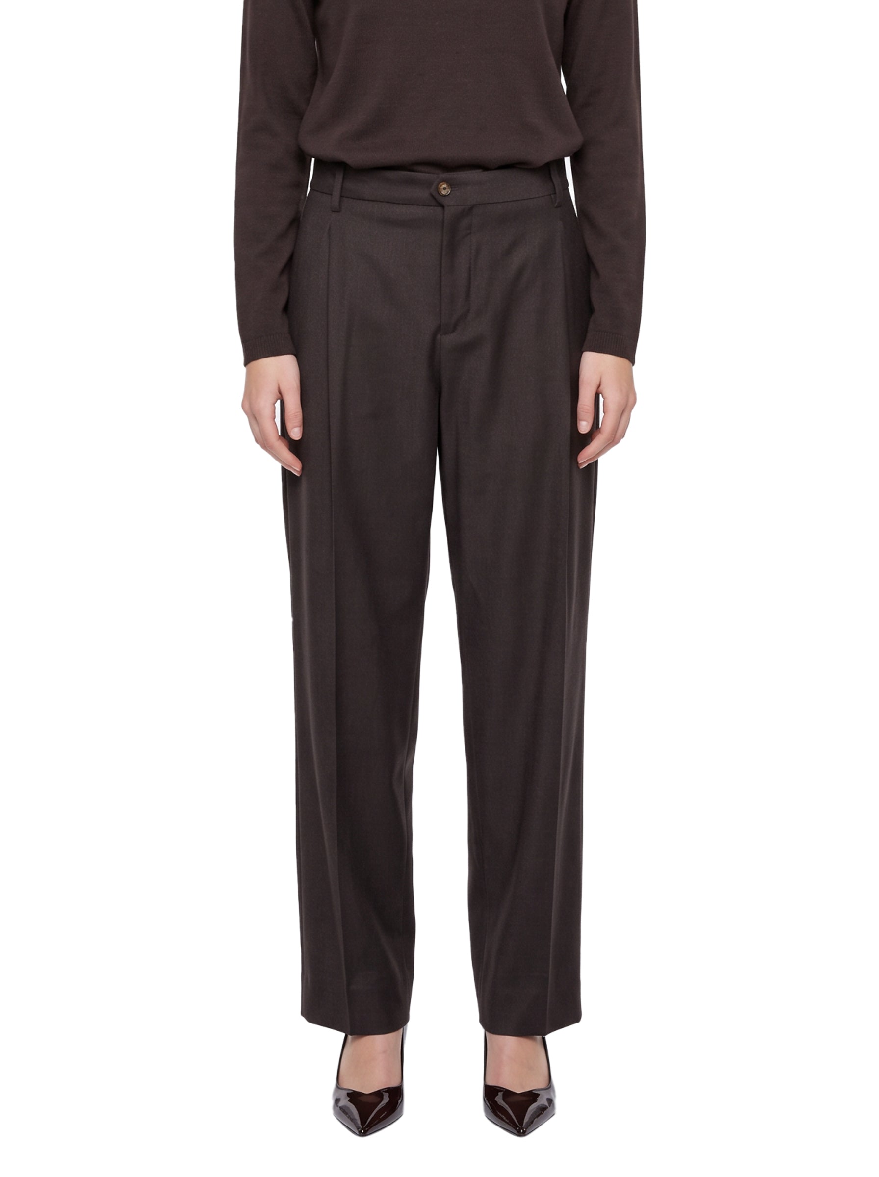 Pantaloni Morgan in marrone 