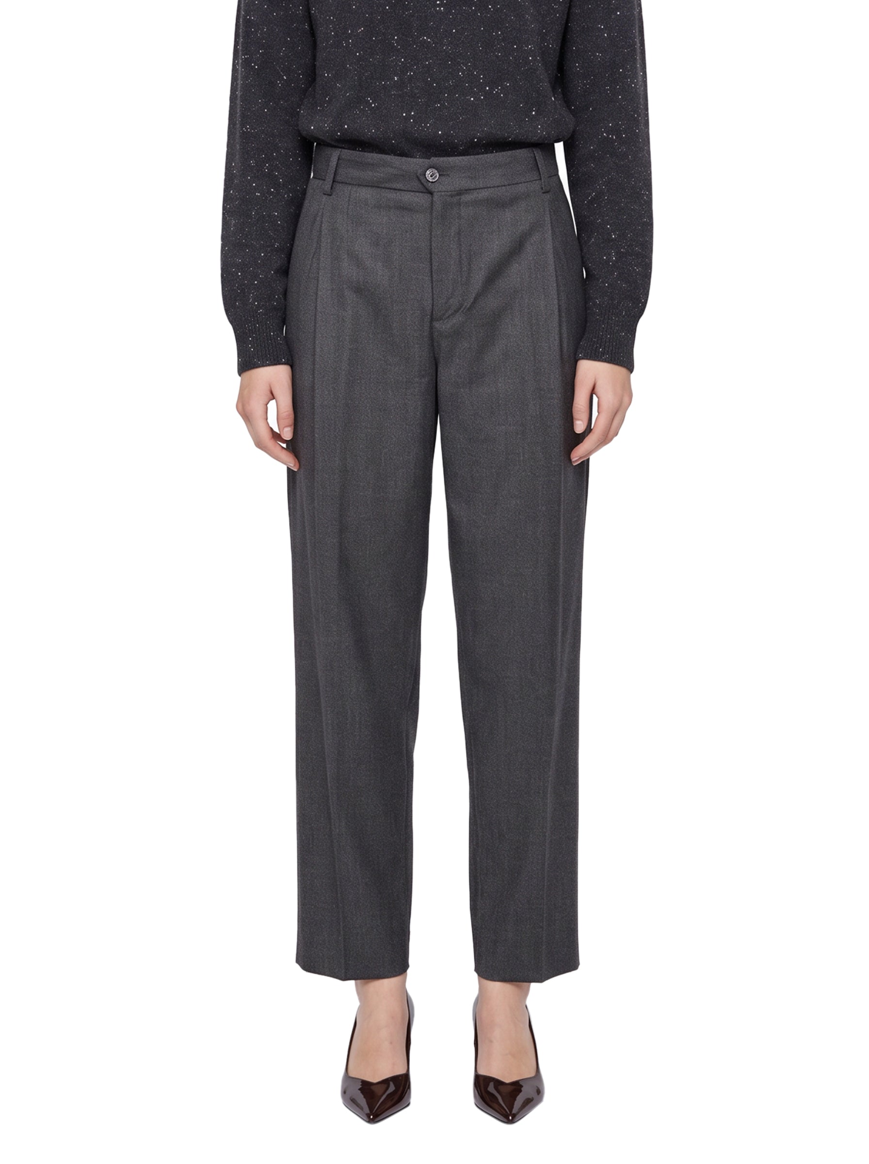 Pantaloni Morgan in grigio 