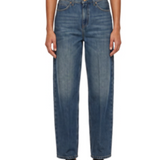 Jeans a gamba dritta Paris in blu 
