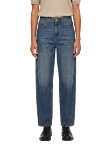 Jeans a gamba dritta Paris in blu 