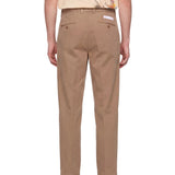 Pantaloni a gamba dritta in marrone 