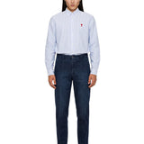 Jeans con vita elasticizzata Portofino in blu 
