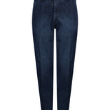 Jeans con vita elasticizzata Portofino in blu 