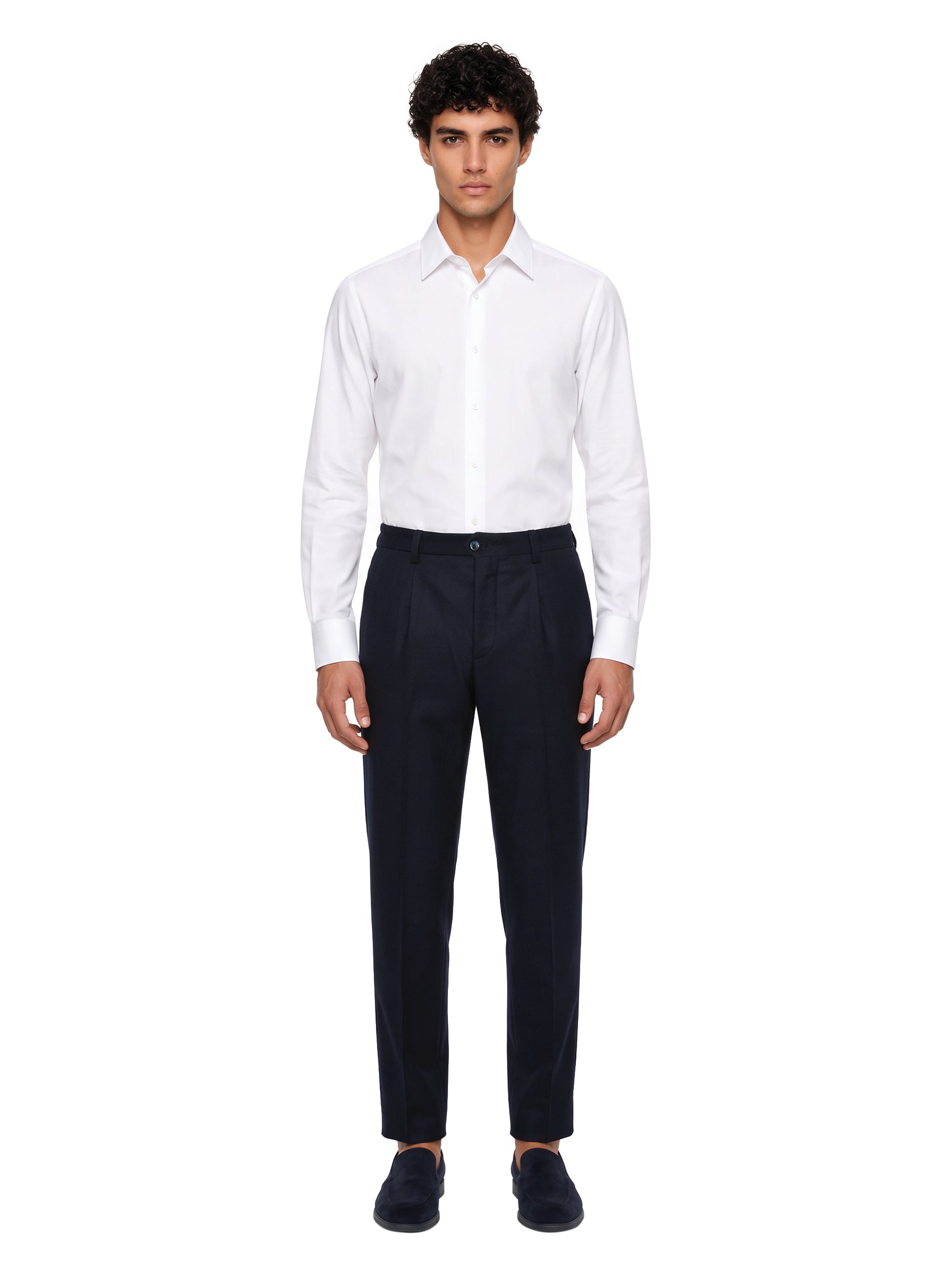 Pantaloni sartoriali Portofino in blu 