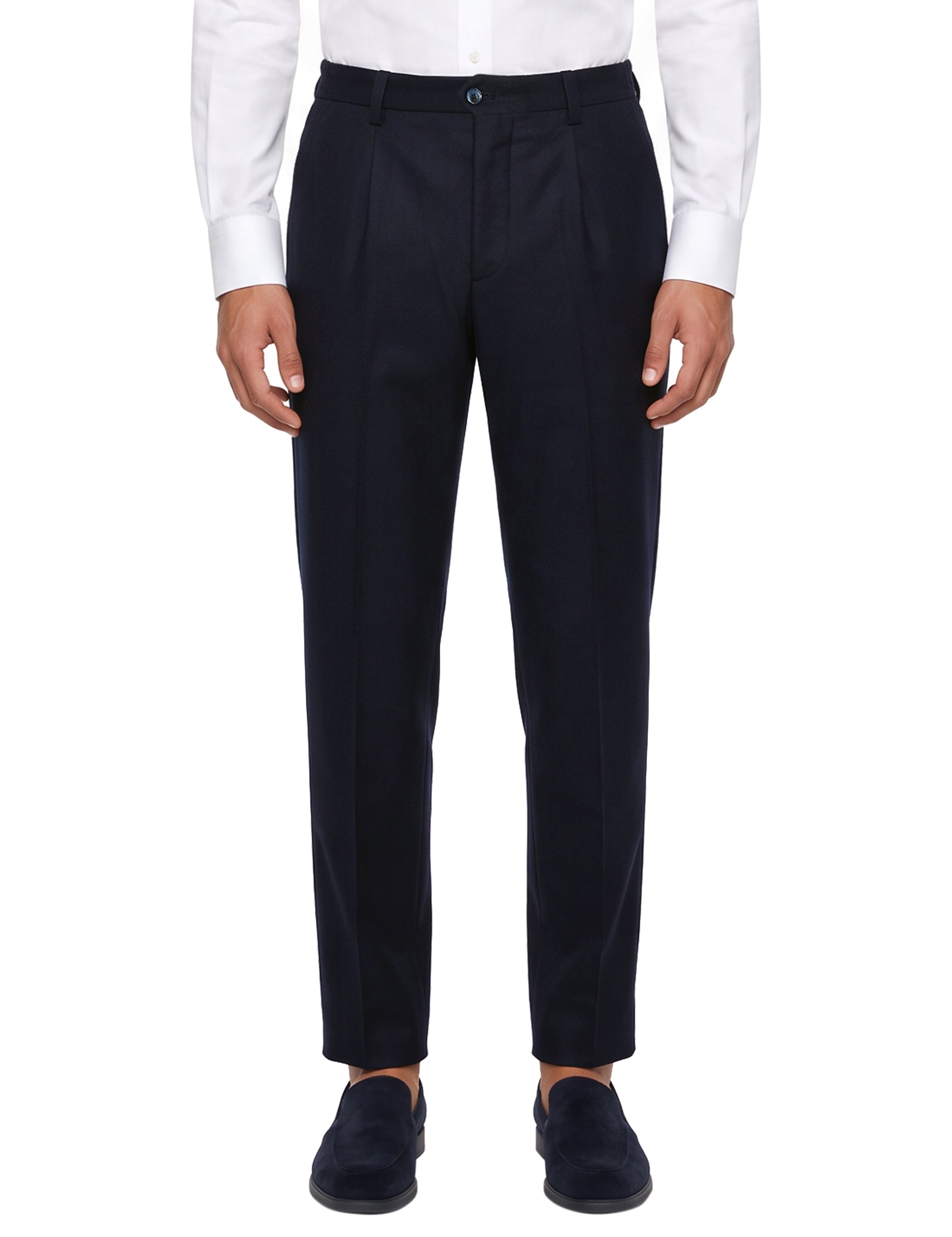 Pantaloni sartoriali Portofino in blu 