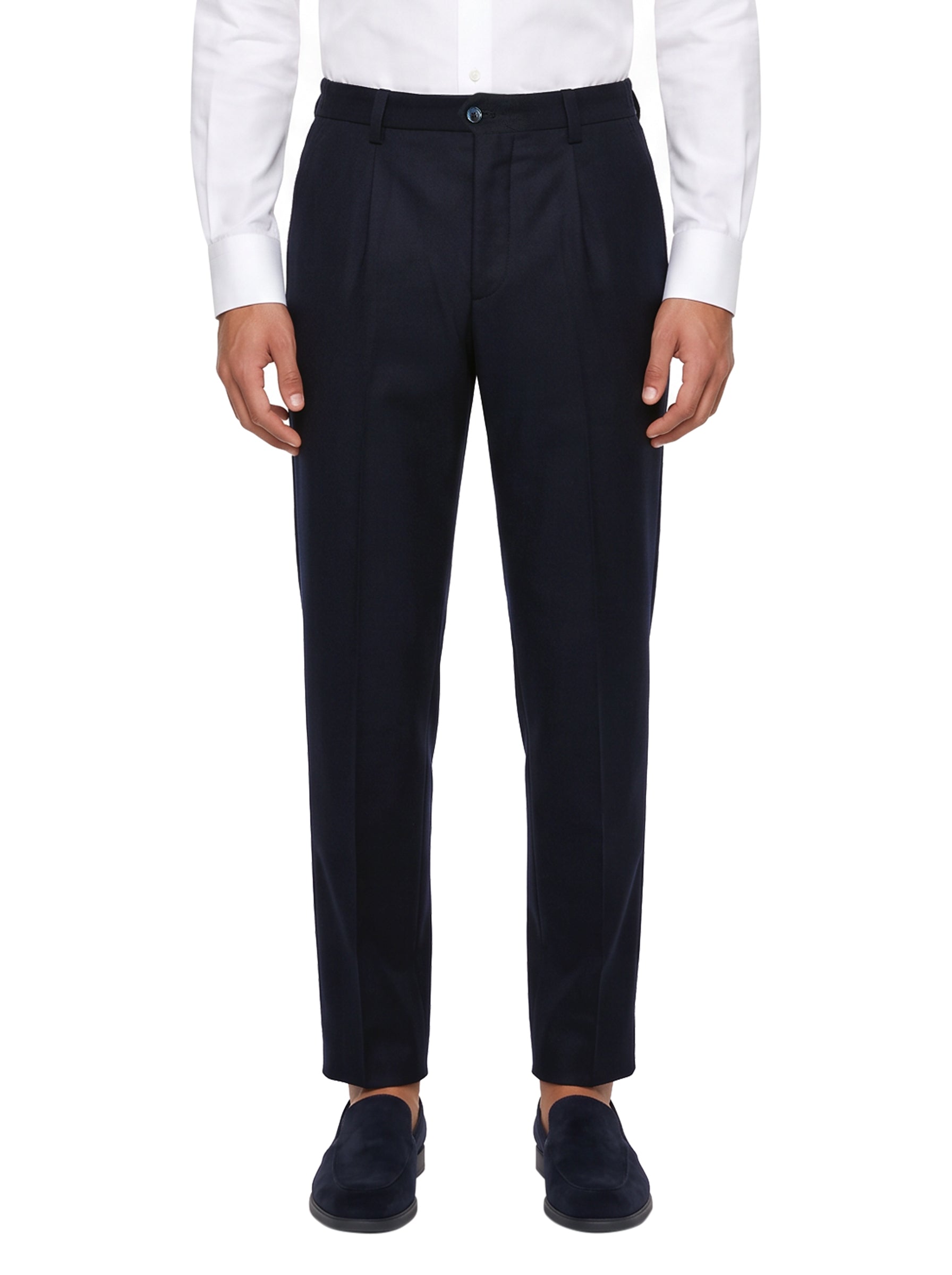 Pantaloni sartoriali Portofino in blu 