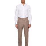 Pantaloni sartoriali Portofino in beige 