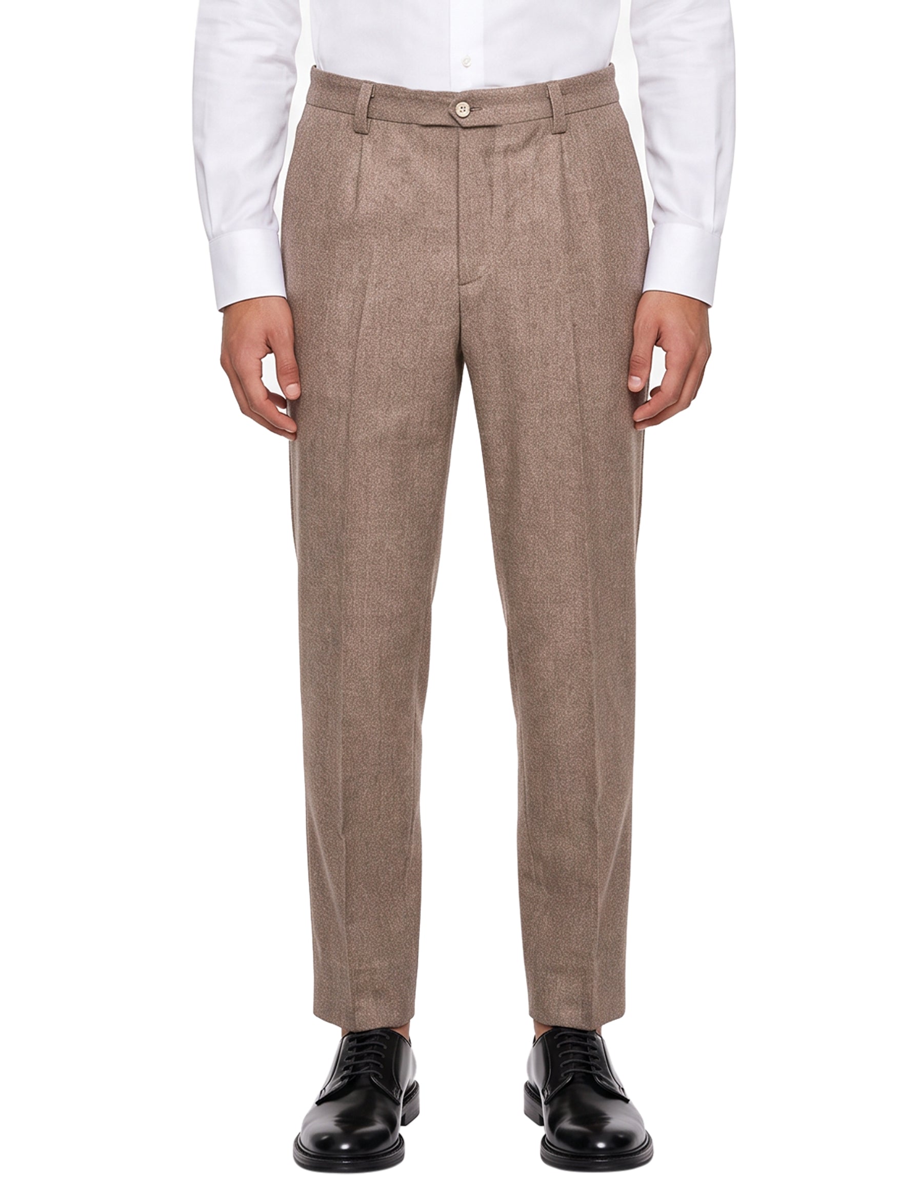 Pantaloni sartoriali Portofino in beige 