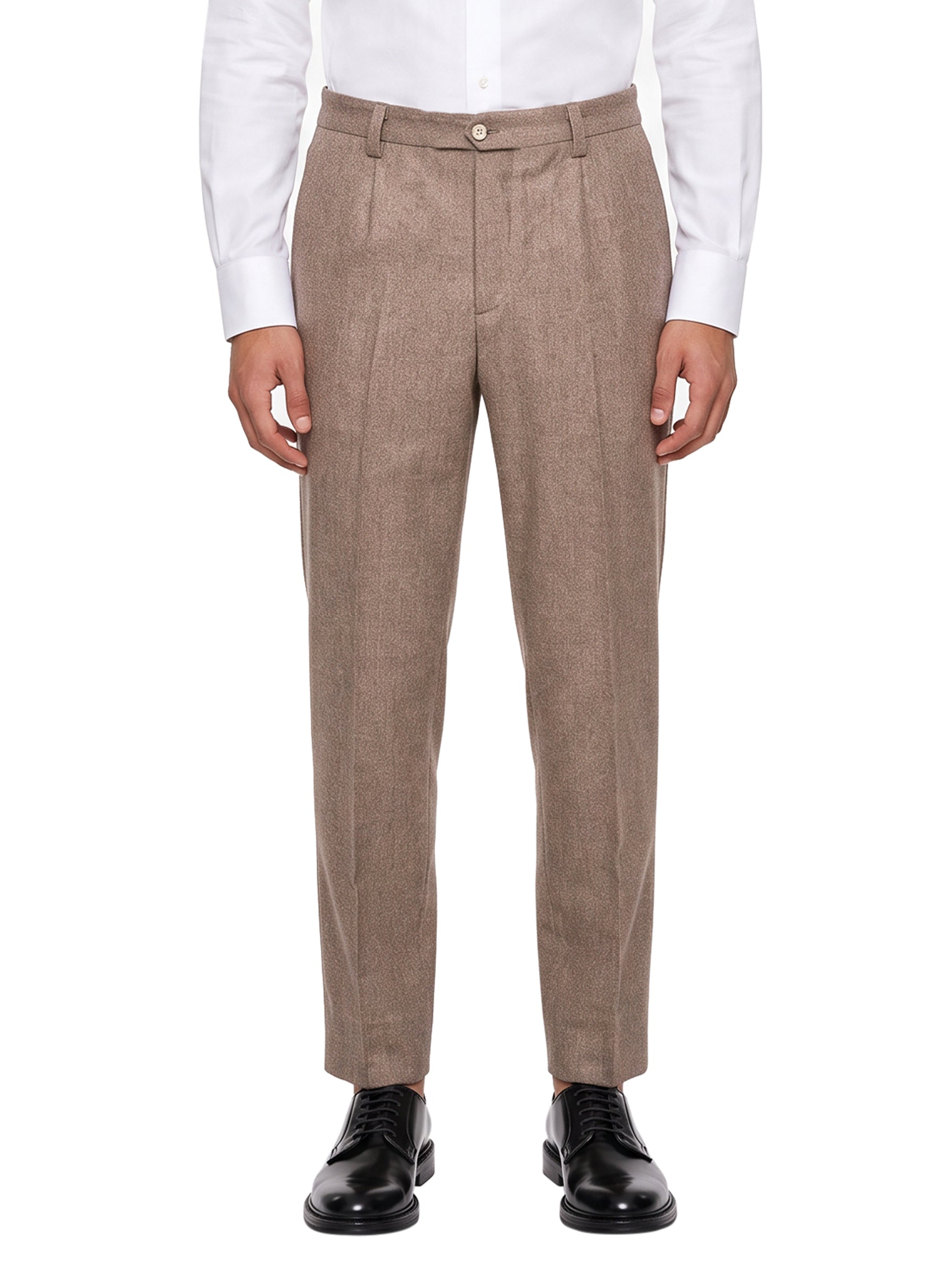 Pantaloni sartoriali Portofino in beige 