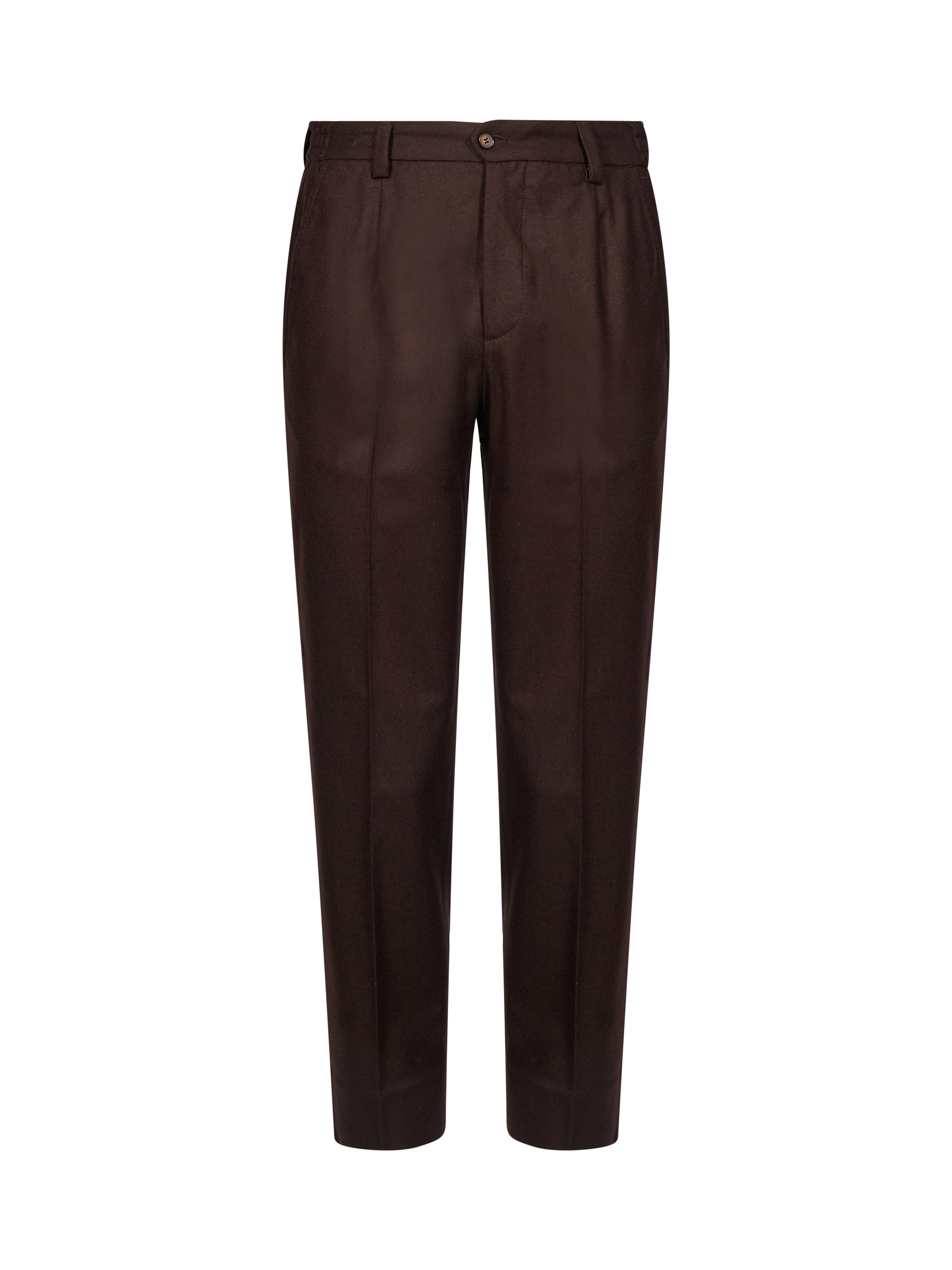 Pantaloni sartoriali Portofino in marrone 