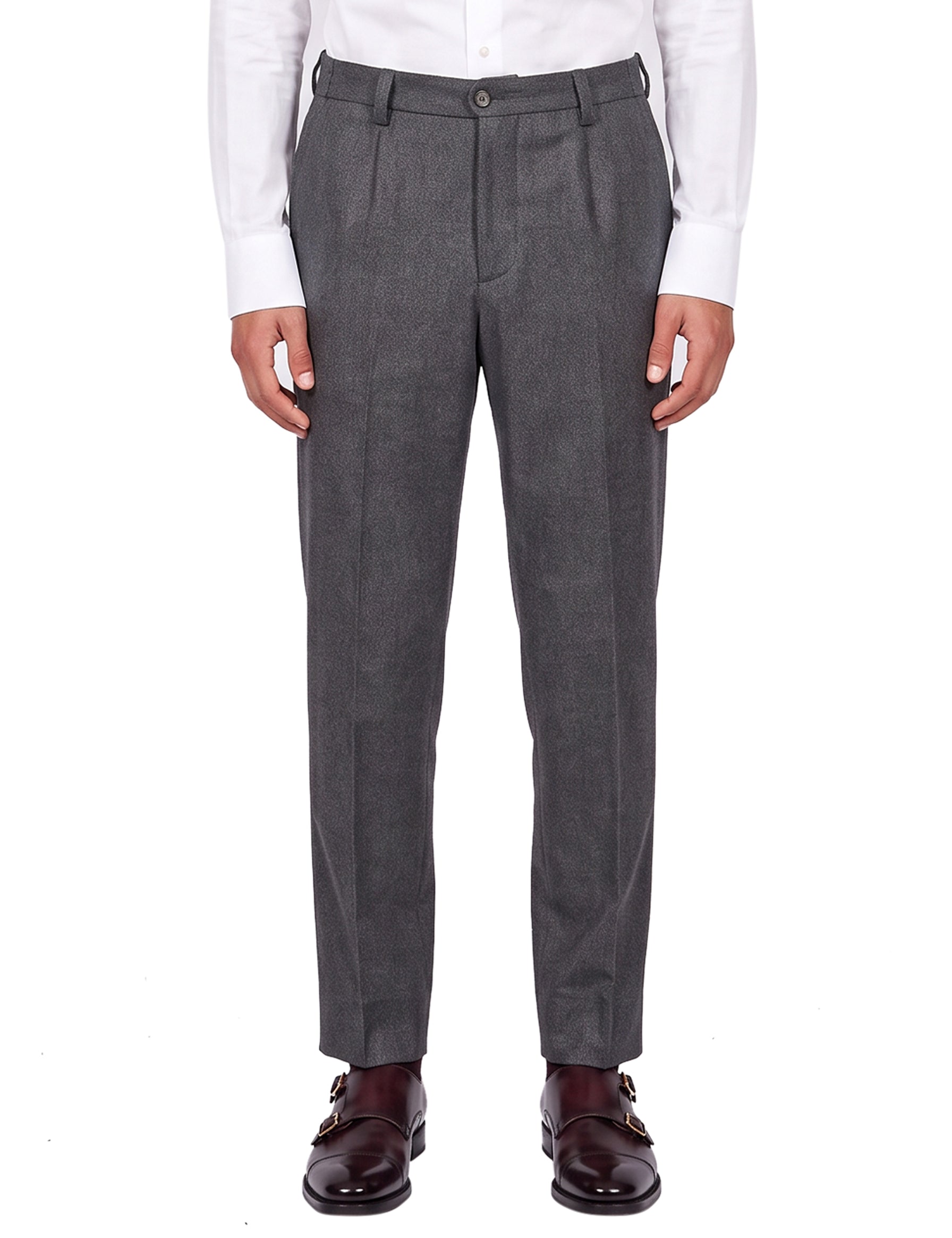 Pantaloni sartoriali Portofino in grigio 