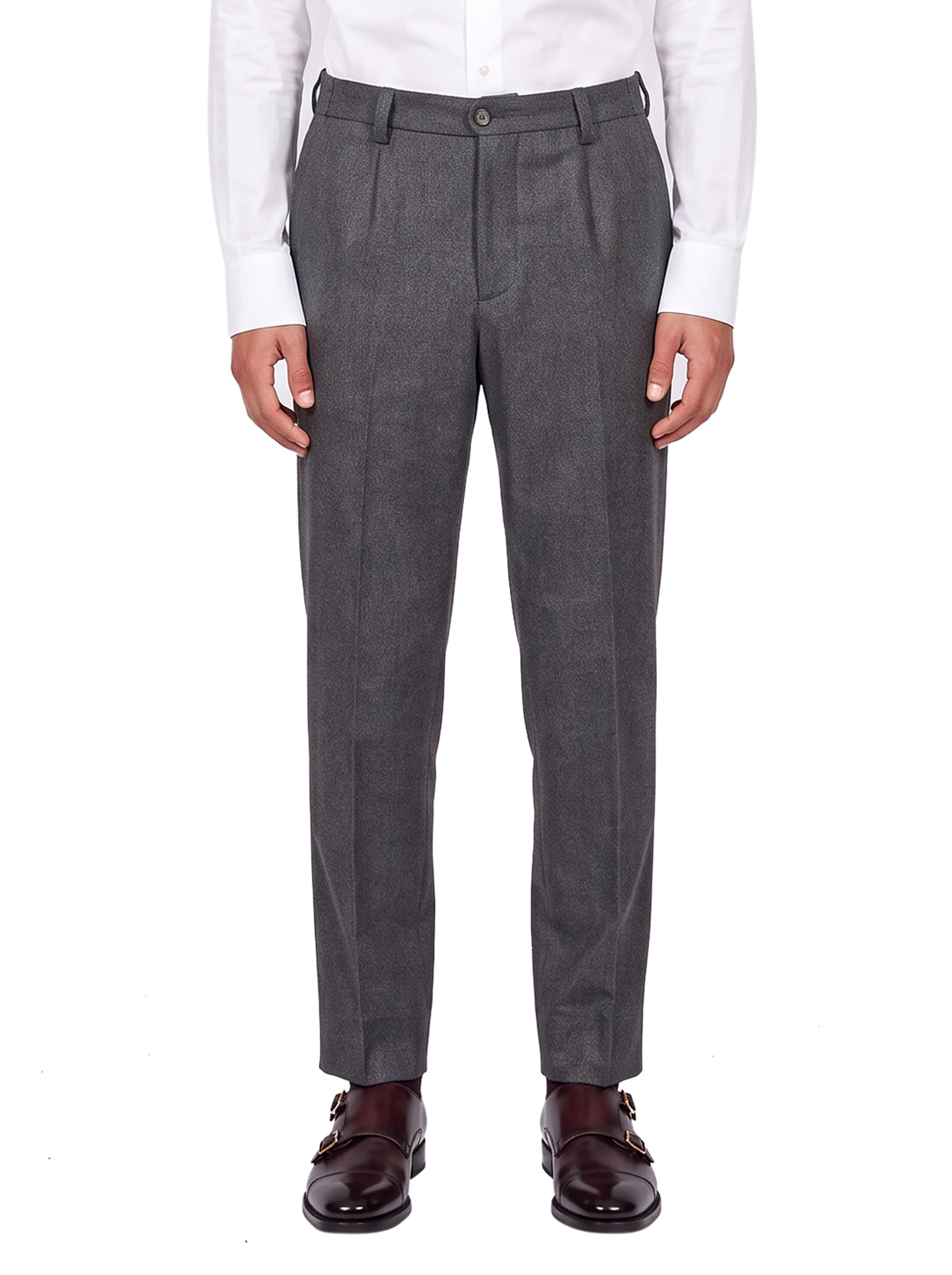 Pantaloni sartoriali Portofino in grigio 