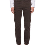 Jeans Varenne in marrone 