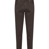Jeans Varenne in marrone 