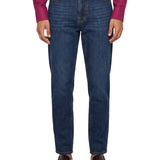 Jeans a gamba dritta Varenne in blu 