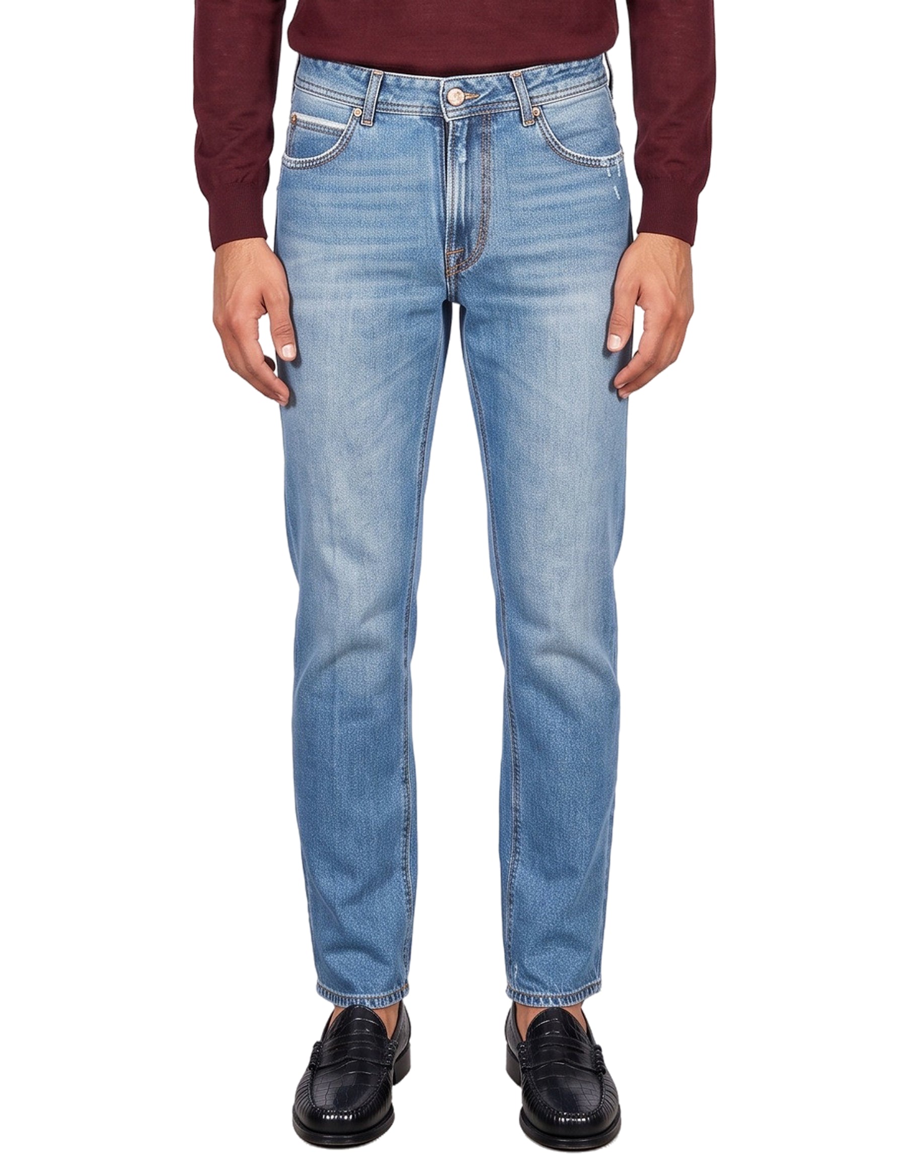 Jeans Varenne in blu 