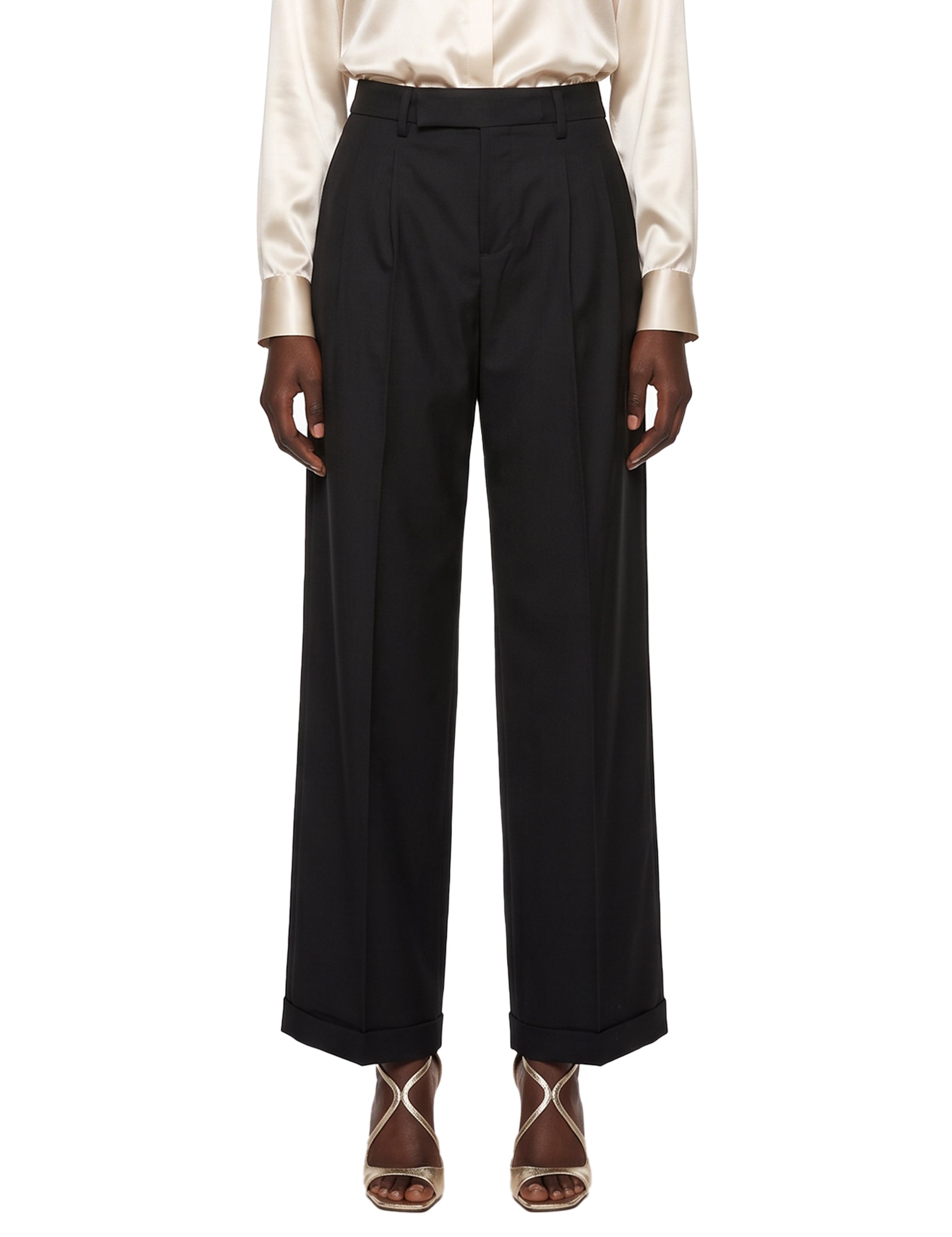 Pantaloni White in nero 