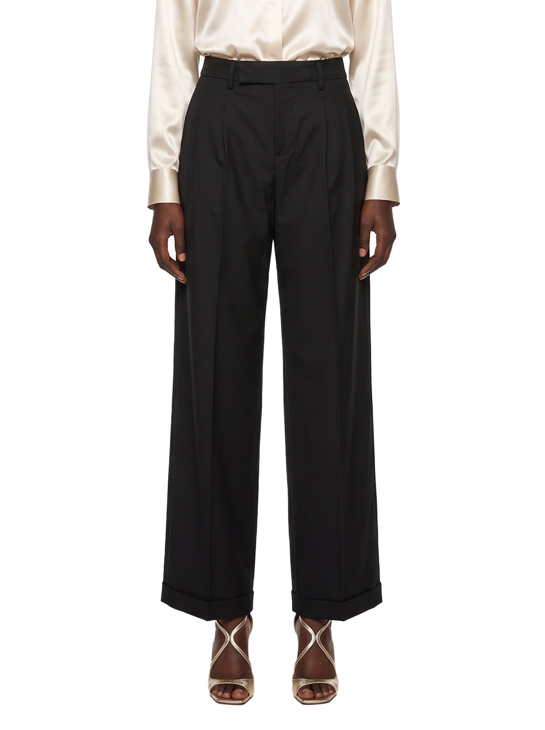 Pantaloni White in nero 