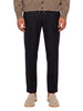 Pantaloni in lana con coulisse Wimbeldon in blu