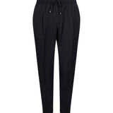 Pantaloni in lana con coulisse Wimbeldon in blu 