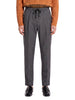 Pantaloni in lana con coulisse Wimbeldon in grigio