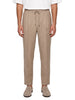 Pantaloni con coulisse Wimbledon in beige