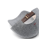 Cappello da baseball con logo in grigio 