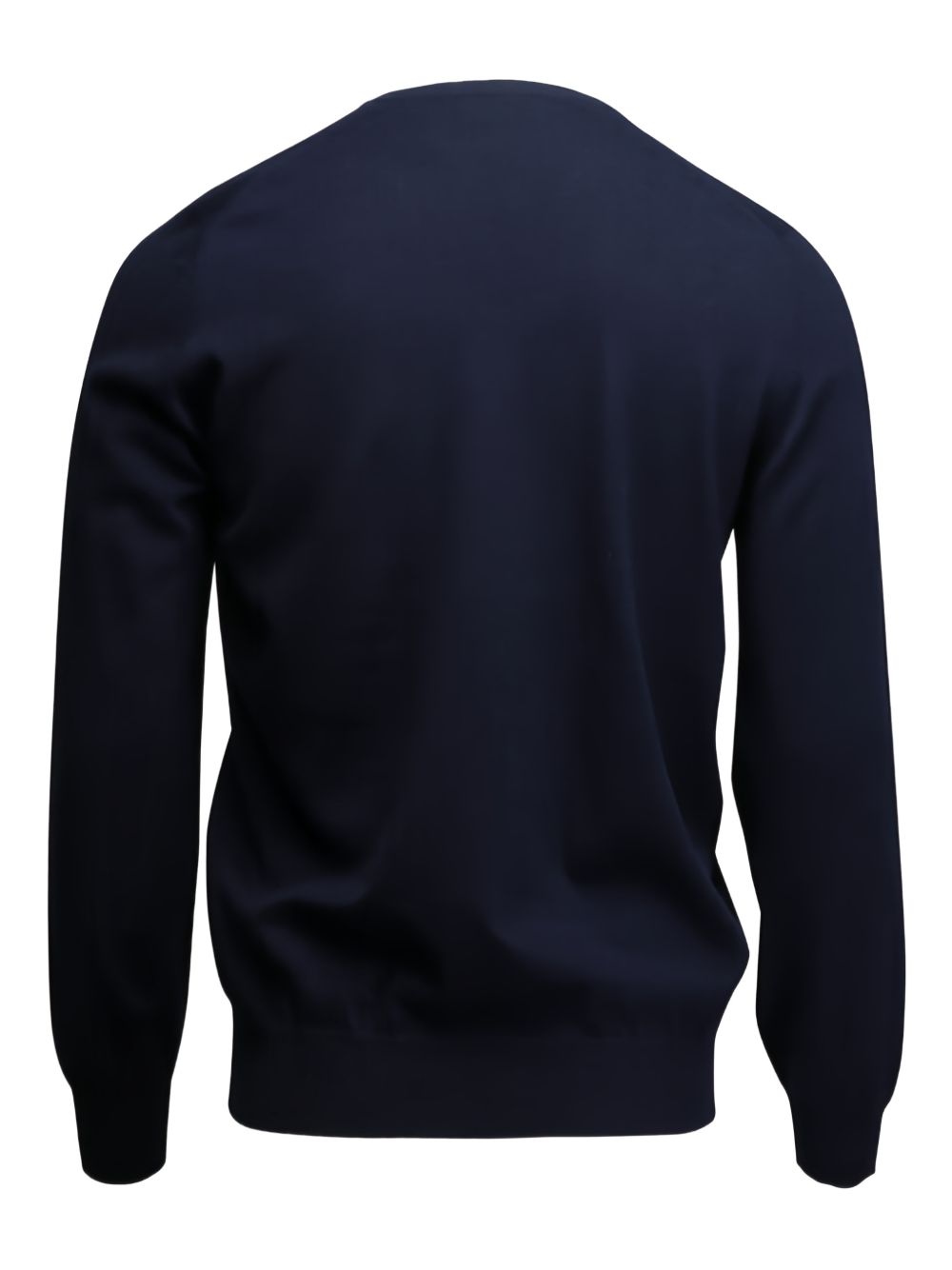 Maglione con scollo a V in blu 