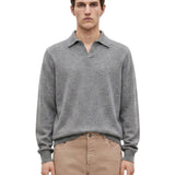 Polo in cotone piquet blu navy 